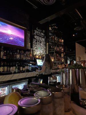 Bar area