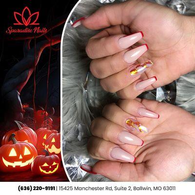 Time is running out!  Don't miss your chance to rock the spookiest nail designs of the season. Book your appointment now!