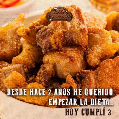 Aplazar la dieta es parte de la vida misma, ven a celebrar ese aniversario en el Paisa Bar con cualquiera de los deliciosos platos en nuestr