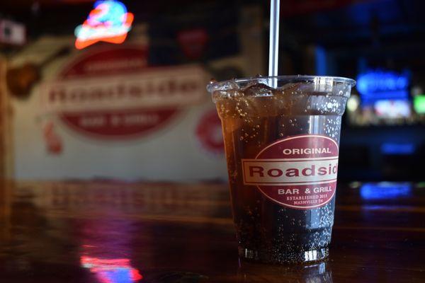 Roadside Bar and Grill in Hermitage, TN provides refreshing cold sodas.