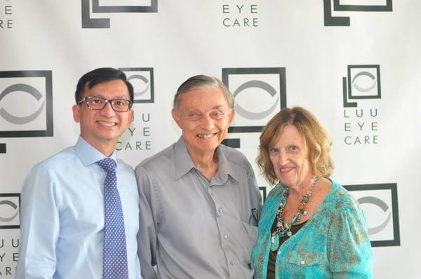 Dr. Charles Luu with some of his patients!