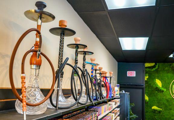 Hookah and Shisha Pipes, supplies and accessories