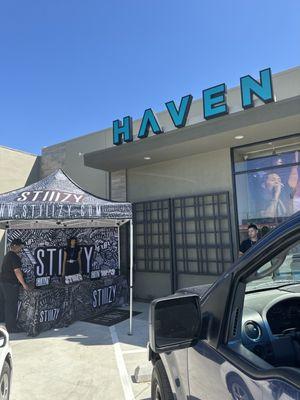 Haven grand opening w/ STIIIZY