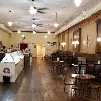 Beautiful 1930s ice cream and coffee parlor