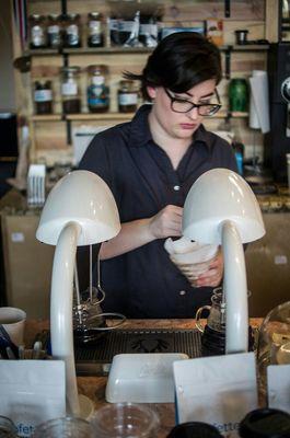 The master barista Alex@work