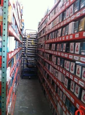 A portion of their huge inventory