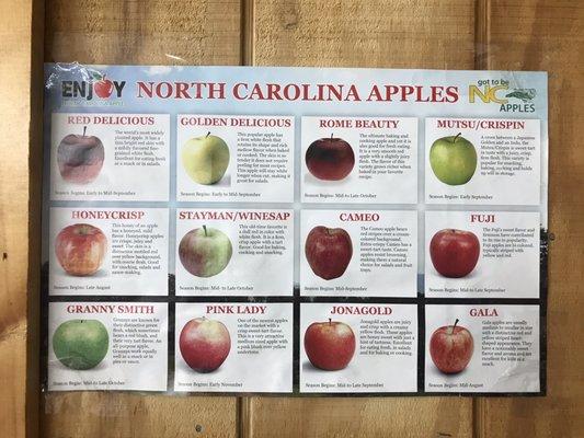 NC apples