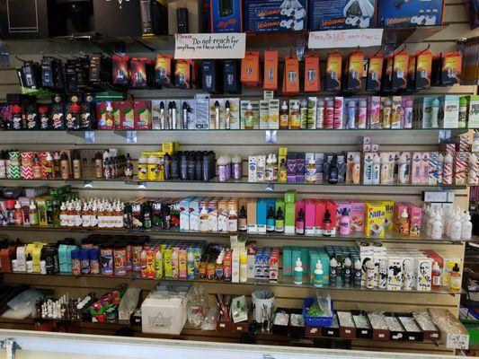 This place is the best ever. Three 30ml bottles for 40 is an insane deal I only go here for vape juice!