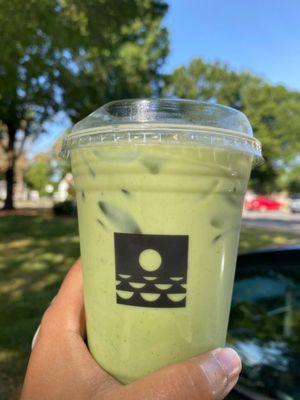 Matcha latte w/ oat milk