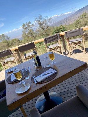 Lunch near Ngrongoro crater