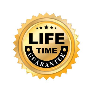 When you buy a system from us we will include our exclusive Lifetime Guarantee.