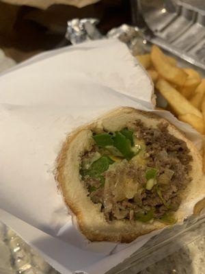 Cheesesteak deluxe