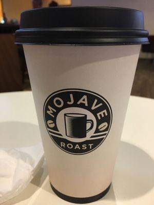 A cup of Mojave Roast coffee at Avi Casino and Resort.