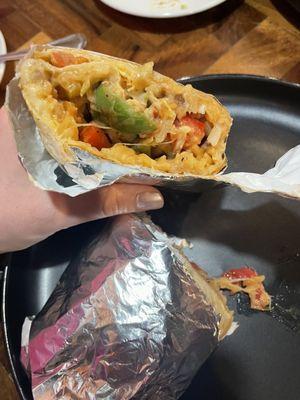 Vegetable Burrito