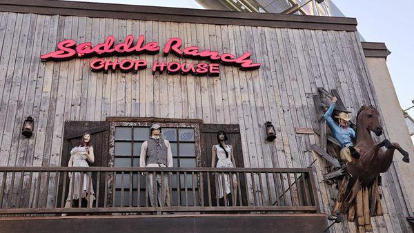 Saddle Ranch Sign