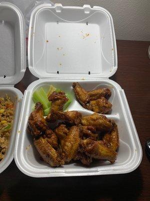 Teriyaki wings