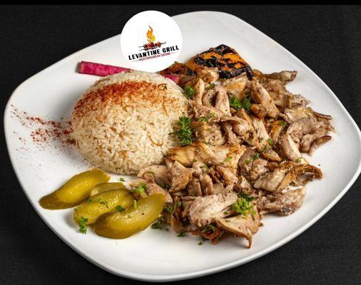 Chicken Shawarma Plate