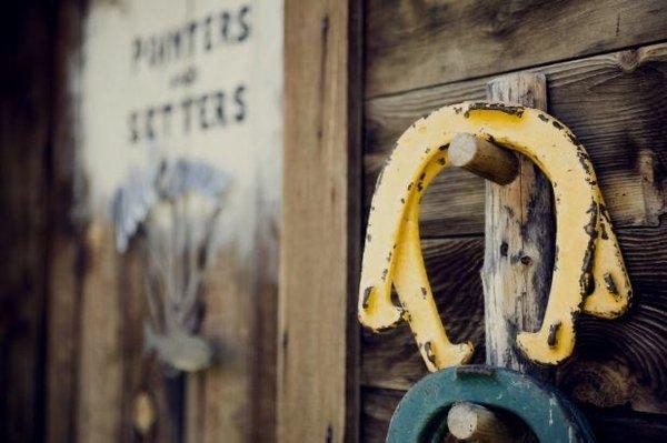 The Old Kirby Place offers classic horseshoes for friendly competition.