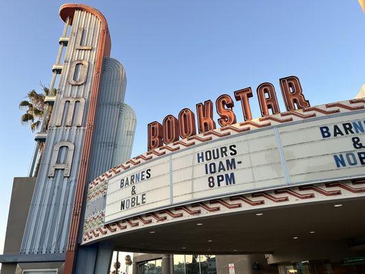 Cool old movie sign