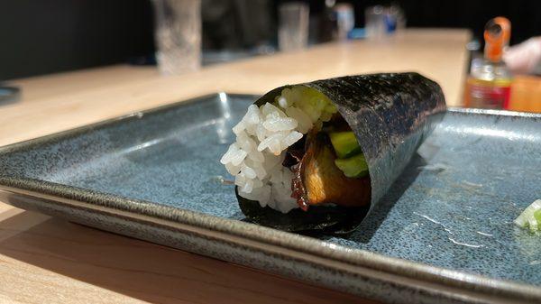 Unagi handroll