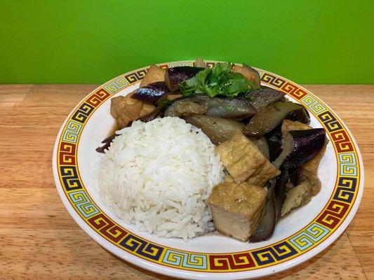 Eggplant with tofu place , yummy!!!!!!!!