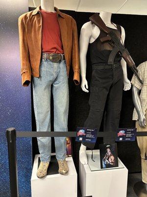 Last Action Hero and Rambo outfits