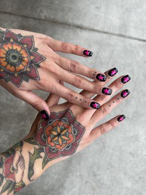 Gel X with designs !