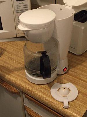 Broken coffee pot