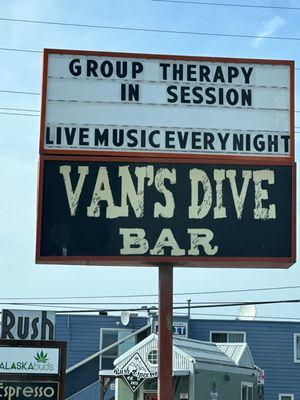 Vans dive bar