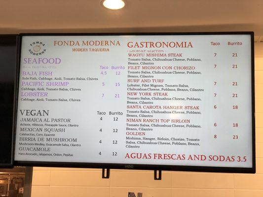 Menu 4/29/22