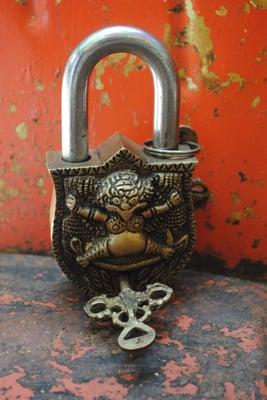 Tibetan monastery locks