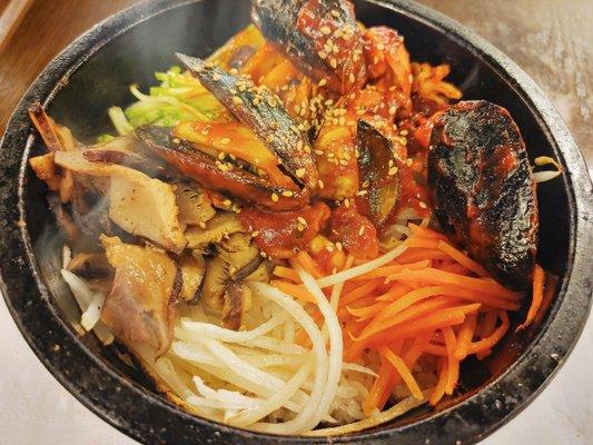 Seafood Stone Pot Rice