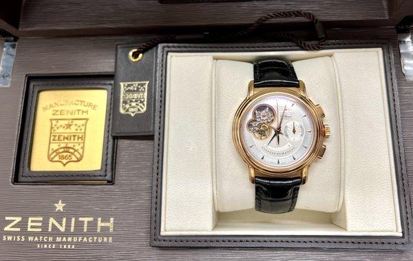 Zenith 18k el primero