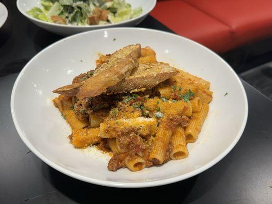 Rigatoni bolognese