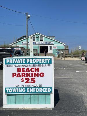 Entry to Avalon Fishing Pier