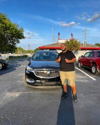 Buick enclave! ready to go with its new happy owner