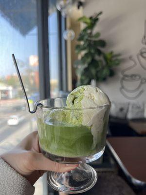 Matcha Affogato - so good!