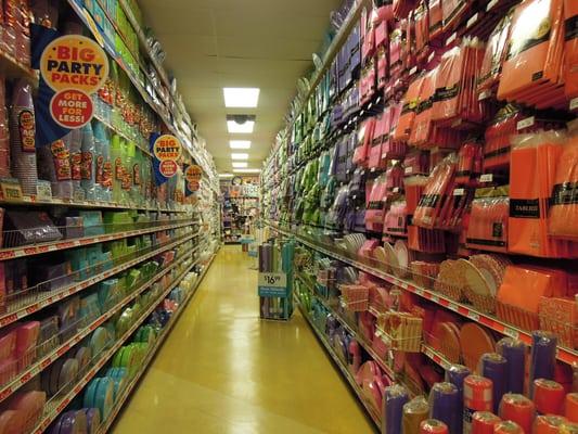 The aisles are less congested, since the store's remodeling in March.