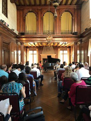 Ms. Chang has two studio recital each year, 2017.