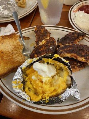 Blackened chicken