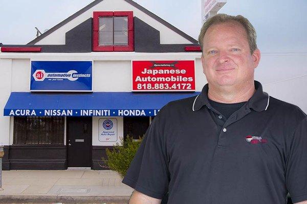 Tom-Owner-ASE Certified Master Technician/Honda Certified Master Technician Over 22 Years of Experience.