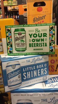 So pumped to see the new Shiner on the shelves!