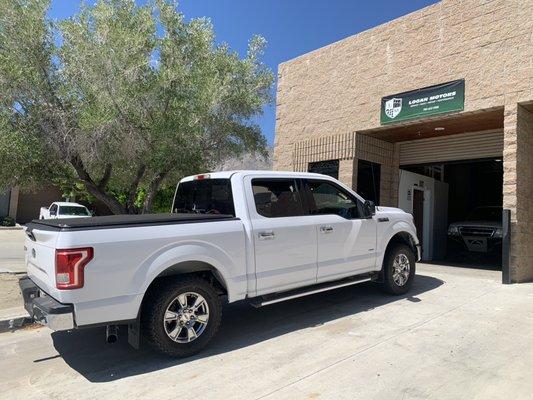 Leveling kit installed on this F-150