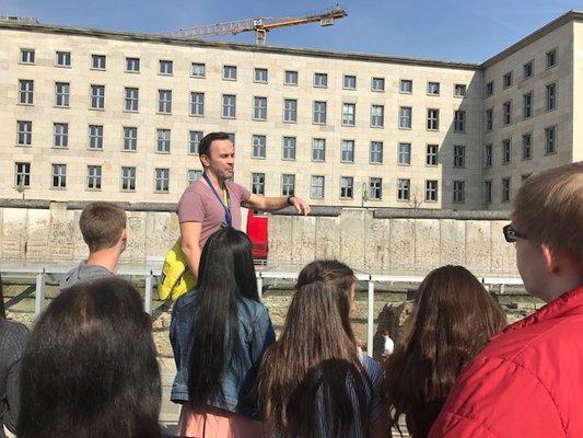 Tour of Berlin - Remaining Berlin Wall - April 2017