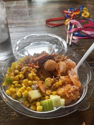 Poke Bowl - shrimp