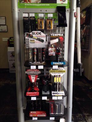 Stop in and check out our new and expanded line of NEBO Flashlights including the popular BIG LARRY!