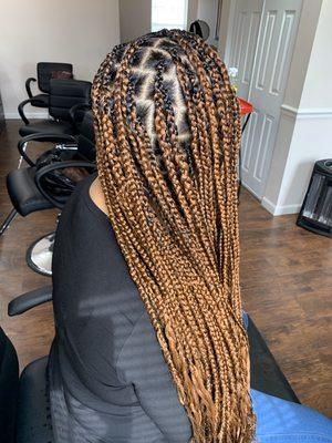 Knot less Braids