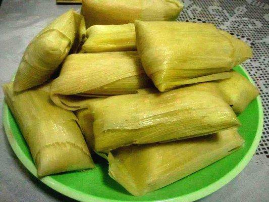 Tamales de elote