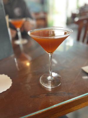 Tiger Lily is a drink to remember. Liliko'i purée, Thai tea, ginger liqueur, and tequila. Ono and oh yes.