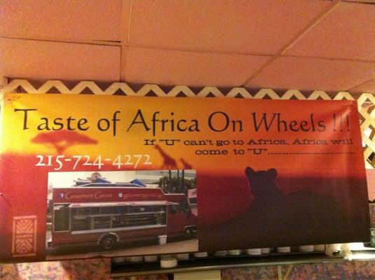 Taste of africa on wheels !